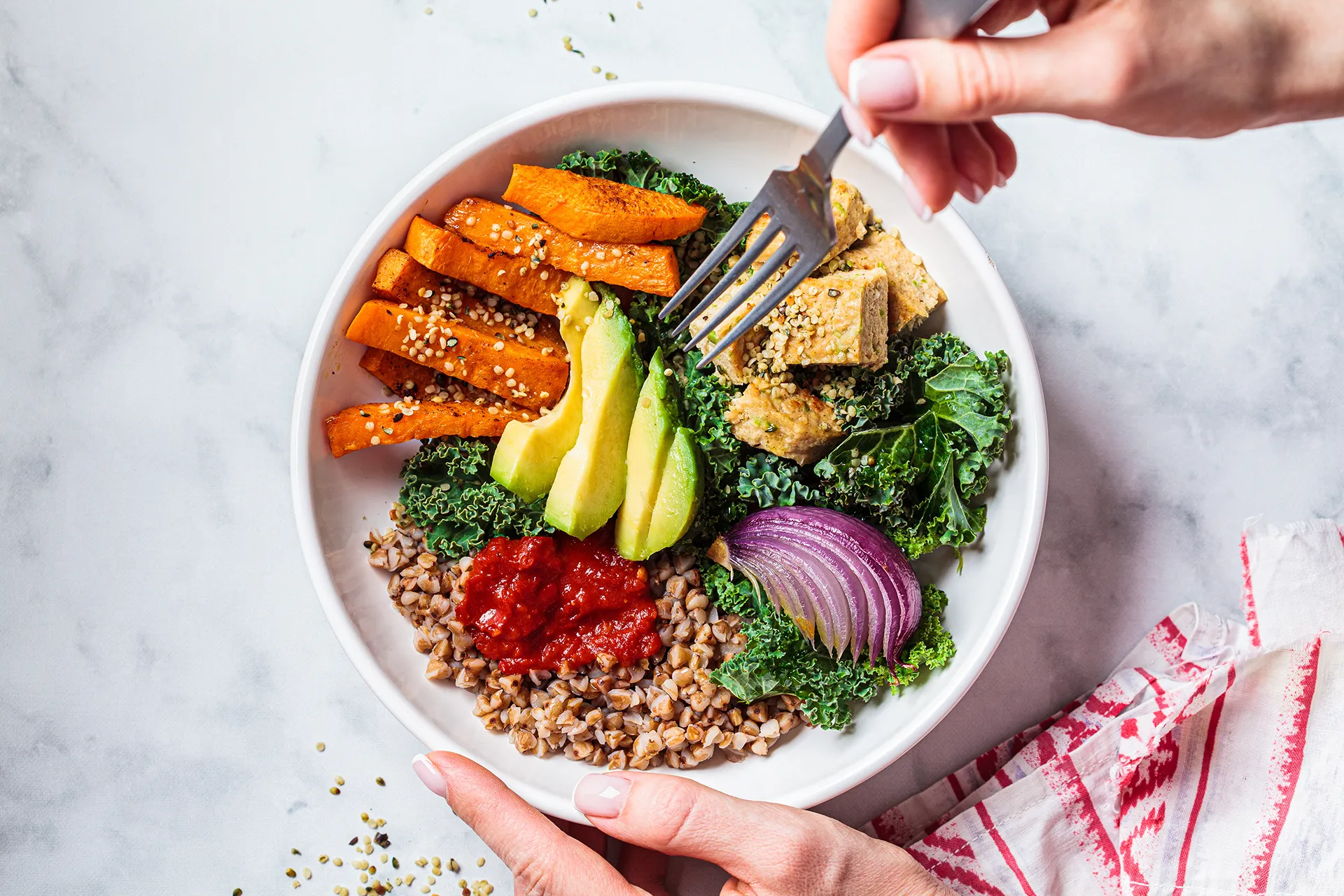 Focus on nutrient-dense meals